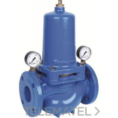 Honeywell Resideo Reductor De Presión D15s Con Recubrimiento De Polvo, Azul Dn 50, D15s-50a Honeywell Resideo Reductor De Presión D15s Con Recubrimiento De Polvo, Azul Dn 50, D15s-50a
