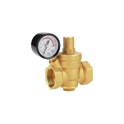 ENLENK Regulador De Presión, Dn25 Ajustable En Latón, Regulador Reductor De Presión De Agua Duradero + Rosca Métrica (1.6mpa) H660 ENLENK Regulador De Presión, Dn25 Ajustable En Latón, Regulador Reductor De Presión De Agua Duradero + Rosca Métrica (1.6mpa) H660