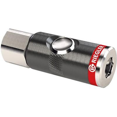Riegler - Acoplamiento de Seguridad DN 7,4mm - Neumática Riegler - Acoplamiento de Seguridad DN 7,4mm - Neumática