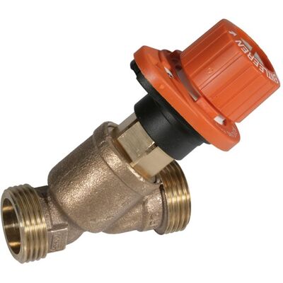 Honeywell Resideo Válvula De Estrangulación Kombi-4 2x Rosca Exterior, Latón, Dn 20, V1810x0020 Honeywell Resideo Válvula De Estrangulación Kombi-4 2x Rosca Exterior, Latón, Dn 20, V1810x0020