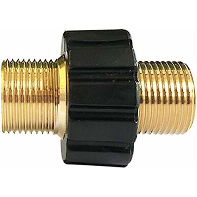 DPZO Conector Rápido Para Hidrolimpiadoras, Adaptador Con Doble Rosca Externa M22 X 1.5, Compatible Con Mangueras De Hidrolimpiadoras Kärcher, Kärcher Hd Y Hds (14 Mm De Diámetro). DPZO Conector Rápido Para Hidrolimpiadoras, Adaptador Con Doble Rosca Externa M22 X 1.5, Compatible Con Mangueras De Hidrolimpiadoras Kärcher, Kärcher Hd Y Hds (14 Mm De Diámetro).