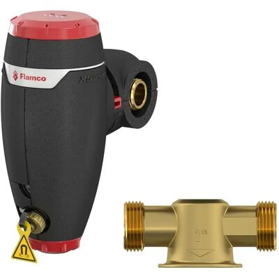BUDERUS Flamco Separador De Lodos Xstream Clean Dn25 - G1 1/4 M Con Aislamiento, 11052 BUDERUS Flamco Separador De Lodos Xstream Clean Dn25 - G1 1/4 M Con Aislamiento, 11052