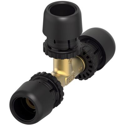 TECElogo Pieza en T de Bronce de Silicio - Conector de Tubería TECElogo Pieza en T de Bronce de Silicio - Conector de Tubería