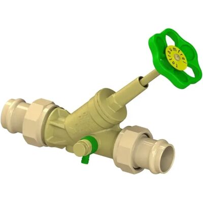 SCHLÖSSER ARMATUREN Js Válvula De Paso Total, Con Conexión De Prensa (rosca Macho) Multi, Con Vaciado, Con Husillo Ascendente, Dn40, Diámetro De Prensa 42mm, Con Certificación Dvgw, 0015574000001 SCHLÖSSER ARMATUREN Js Válvula De Paso Total, Con Conexión De Prensa (rosca Macho) Multi, Con Vaciado, Con Husillo Ascendente, Dn40, Diámetro De Prensa 42mm, Con Certificación Dvgw, 0015574000001
