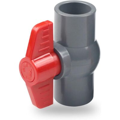 OEM Válvula De Bola De Pvc De 40 Mm, Accesorios De Cierre De Control De Flujo De Plástico, Conector De Tubería De Pvc Para Manguito Adhesivo Y Accesorios (4 Piezas) OEM Válvula De Bola De Pvc De 40 Mm, Accesorios De Cierre De Control De Flujo De Plástico, Conector De Tubería De Pvc Para Manguito Adhesivo Y Accesorios (4 Piezas)