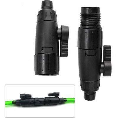 DPZO Válvula Para Manguera De Acuario, Adaptador De Acoplamiento Rápido Para Mangueras De Acuario (de 12 Mm A 16 Mm). DPZO Válvula Para Manguera De Acuario, Adaptador De Acoplamiento Rápido Para Mangueras De Acuario (de 12 Mm A 16 Mm).