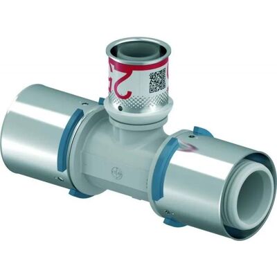 Uponor S-Press PLUS Racor en T de prensa 40 x 25 x 40 mm - Accesorio Uponor S-Press PLUS Racor en T de prensa 40 x 25 x 40 mm - Accesorio