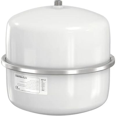Flamco Vaso De Expansión Contra-flex 25 L/1,5 Bar (3 Bar) Blanco, Para Hz, 26233 Flamco Vaso De Expansión Contra-flex 25 L/1,5 Bar (3 Bar) Blanco, Para Hz, 26233