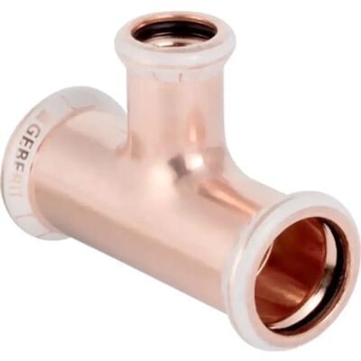 Geberit Mapress Cobre Te Reducida, Dn 65 / 32 / 65, Dø 76.1 Mm, 61284 Geberit Mapress Cobre Te Reducida, Dn 65 / 32 / 65, Dø 76.1 Mm, 61284