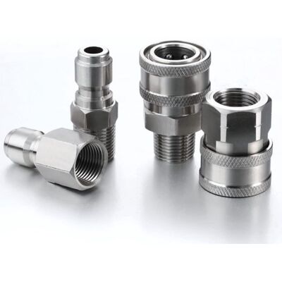 OEM Juego De Adaptadores Para Hidrolavadora, Kit De Acoplamiento Rápido, Acoplamiento Rápido Macho Y Hembra, Rosca Interna Y Externa De 1/4, Estilo 2 OEM Juego De Adaptadores Para Hidrolavadora, Kit De Acoplamiento Rápido, Acoplamiento Rápido Macho Y Hembra, Rosca Interna Y Externa De 1/4, Estilo 2