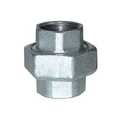 Codital - Unión Cónica Recta, 66x76, Doble Hembra Galvanizada Codital - Unión Cónica Recta, 66x76, Doble Hembra Galvanizada