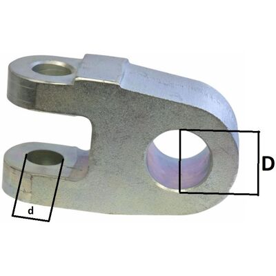 AMA Cabezal De Articulación De Acoplamiento, Orificio De Montaje Del Tractor De 32,3 Mm 2atf003 AMA Cabezal De Articulación De Acoplamiento, Orificio De Montaje Del Tractor De 32,3 Mm 2atf003