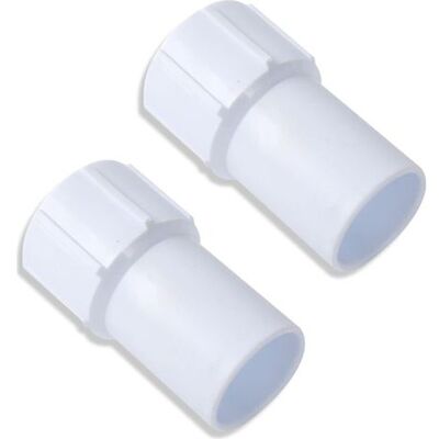 OEM (paquete De 2) Manguito Roscado Para Manguera De Piscina De 1-1/2" - Manguito Roscado Para Manguera De Succión De Piscina Enrollada En Espiral - Conecta El Cabezal De Succión A La Entrada Del Skimmer OEM (paquete De 2) Manguito Roscado Para Manguera De Piscina De 1-1/2" - Manguito Roscado Para Manguera De Succión De Piscina Enrollada En Espiral - Conecta El Cabezal De Succión A La Entrada Del Skimmer