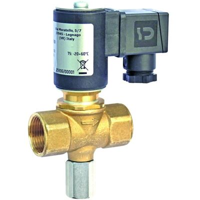 FERRARI SRL Electroválvula De Membrana 3/4" Normalmente Cerrada Para 6 Bar Sin Bobina, Conector M16, Sin Contacto De Bobina FERRARI SRL Electroválvula De Membrana 3/4" Normalmente Cerrada Para 6 Bar Sin Bobina, Conector M16, Sin Contacto De Bobina