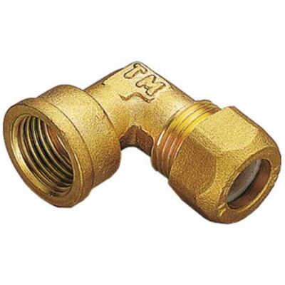 TIEMME 10 X Gomito Ottone Bicono F/gas 10x1/2 Pes TIEMME 10 X Gomito Ottone Bicono F/gas 10x1/2 Pes