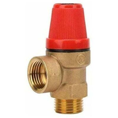 DPZO Válvulas De Alivio De Presión Con Rosca Macho De 1/2" - Válvula De Seguridad De Latón Para Agua/aceite/gas (3 Bar) DPZO Válvulas De Alivio De Presión Con Rosca Macho De 1/2" - Válvula De Seguridad De Latón Para Agua/aceite/gas (3 Bar)