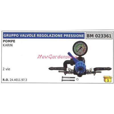 NEWGARDEN Conjunto Válvula Limitadora Presión Bomba Universal Bertolini Karin 023361 NEWGARDEN Conjunto Válvula Limitadora Presión Bomba Universal Bertolini Karin 023361