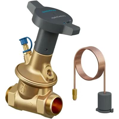 Oventrop Válvula De Control De Presión Diferencial Hydrocontrol D Con Rosca Macho Pn 16 Dn 20, G 1, Valor Nominal 50-300 Mbar, Con Una Válvula Auxiliar Hydroport Montada, 1064626 Oventrop Válvula De Control De Presión Diferencial Hydrocontrol D Con Rosca Macho Pn 16 Dn 20, G 1, Valor Nominal 50-300 Mbar, Con Una Válvula Auxiliar Hydroport Montada, 1064626