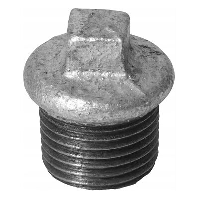 SHUMEE Tapón De Hierro Fundido Galvanizado De 1/2 Pulgada, 1067/k, 1 Unidad. SHUMEE Tapón De Hierro Fundido Galvanizado De 1/2 Pulgada, 1067/k, 1 Unidad.