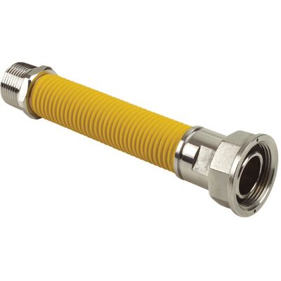 Ferrari Srl - Conector de gas, extensible, aislado, 1" M - Contador de gas Ferrari Srl - Conector de gas, extensible, aislado, 1" M - Contador de gas