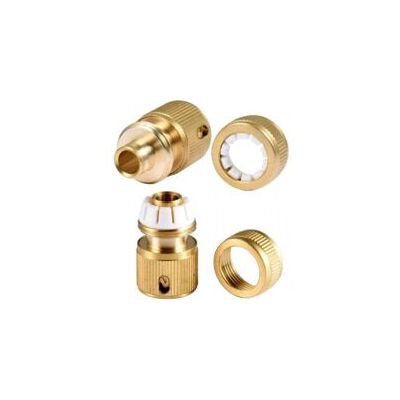 OEM Conectores Rápidos De Latón Para Manguera De Jardín, 4 Piezas, Conectores Rápidos Para Manguera De Jardín De 1/2" - Crezuo OEM Conectores Rápidos De Latón Para Manguera De Jardín, 4 Piezas, Conectores Rápidos Para Manguera De Jardín De 1/2" - Crezuo