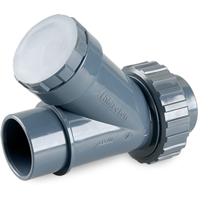 Hidroten Modelo 50-63 Válvula de Retención PVC Bola Enclavada Hidroten Modelo 50-63 Válvula de Retención PVC Bola Enclavada