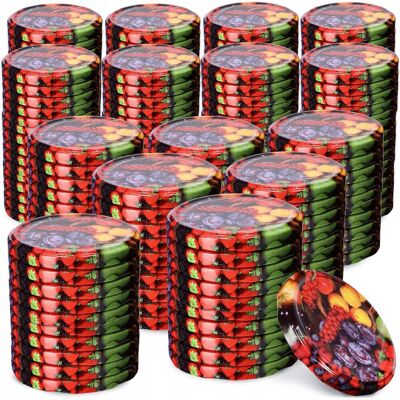 Kadax - 82mm Seis Roscas - Seguras para alimentos - Tapas de Tarro Kadax - 82mm Seis Roscas - Seguras para alimentos - Tapas de Tarro