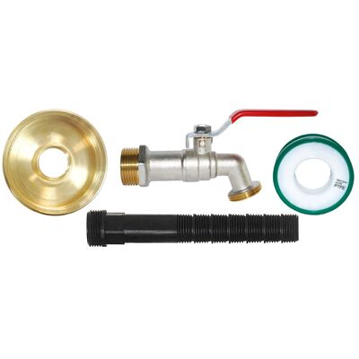 Kit Adaptador Depósito Malla 1000 Litros Con Prolongación Y Grifo 1/4 Vuelta Boutté Kit Adaptador Depósito Malla 1000 Litros Con Prolongación Y Grifo 1/4 Vuelta Boutté
