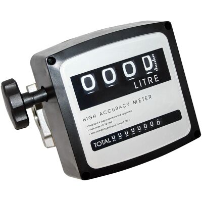 Wiltec - Contador De Gasóleo 3,5 Bar 20-120 L/min Conexiones 1' Bomba De Gasóleo Wiltec - Contador De Gasóleo 3,5 Bar 20-120 L/min Conexiones 1' Bomba De Gasóleo