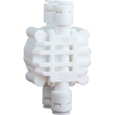 OEM Válvulas De Cierre Automático De 4 Vías De 1/4 De Pulgada, Con Conexiones A Presión Para Sistemas De Filtración De Agua Por Ósmosis Inversa. OEM Válvulas De Cierre Automático De 4 Vías De 1/4 De Pulgada, Con Conexiones A Presión Para Sistemas De Filtración De Agua Por Ósmosis Inversa.