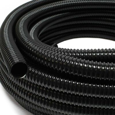 HELLOSHOP26 Manguera De Succión En Espiral De 10 M 40 Mm (1 1/2) De Diámetro Manguera De Succión Negra 160001621 HELLOSHOP26 Manguera De Succión En Espiral De 10 M 40 Mm (1 1/2) De Diámetro Manguera De Succión Negra 160001621