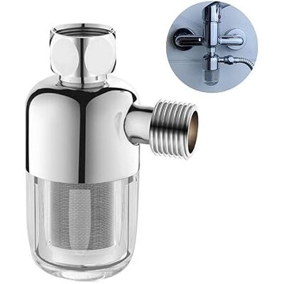 ENLENK Prefiltro Para Calentador De Agua Eléctrico, Sin Necesidad De Reemplazo De Filtro, Filtro De Agua Dura De Acero Inoxidable, Prefiltro Reutilizable Para Sistema De Agua, Para Calentador De Agua, Inodor ENLENK Prefiltro Para Calentador De Agua Eléctrico, Sin Necesidad De Reemplazo De Filtro, Filtro De Agua Dura De Acero Inoxidable, Prefiltro Reutilizable Para Sistema De Agua, Para Calentador De Agua, Inodor