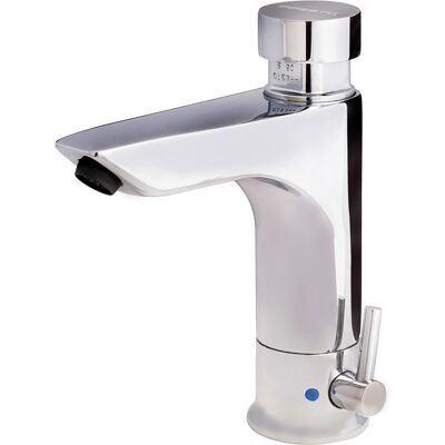 Presto - Grifo Temporizado Lavabo Mezclador Xt Lm Con Llaves De Paso 26032 Presto - Grifo Temporizado Lavabo Mezclador Xt Lm Con Llaves De Paso 26032