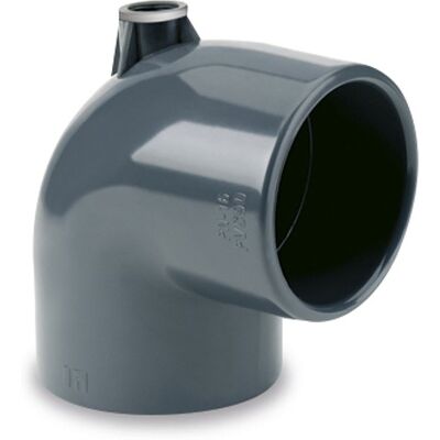 Hidroten - Codo Encolar "air" R/h Medidas: Ø125mm X 2' Hidroten - Codo Encolar "air" R/h Medidas: Ø125mm X 2'