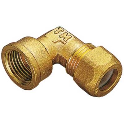 TIEMME 10 X Gomito Ottone Bicono F/gas 16x1/2 TIEMME 10 X Gomito Ottone Bicono F/gas 16x1/2