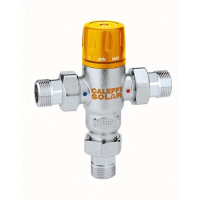 Thermador Termostato Mezclador Solar Para Temperaturas De Entrada Hasta 100 Gr 3/4 Pulgada, Caleffi Ajustable Thermador Termostato Mezclador Solar Para Temperaturas De Entrada Hasta 100 Gr 3/4 Pulgada, Caleffi Ajustable