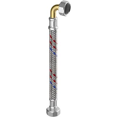 MEIBES Flamco Manguera Flexible Meiflex Ms-ans. S/h/k 3/4 Pulg. Ig X 3/4" Codo, 2000 Mm, Diámetro Interior 13mm, M5715.1707.200 MEIBES Flamco Manguera Flexible Meiflex Ms-ans. S/h/k 3/4 Pulg. Ig X 3/4" Codo, 2000 Mm, Diámetro Interior 13mm, M5715.1707.200