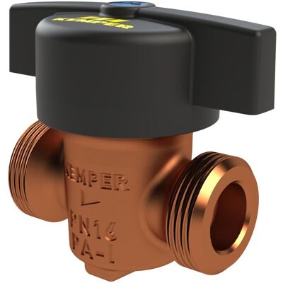 Kemper Vav Válvula De Cierre De Caudal Total, Rosca Macho, Figura 386 0g, Dn 15, 3860g01500 Kemper Vav Válvula De Cierre De Caudal Total, Rosca Macho, Figura 386 0g, Dn 15, 3860g01500