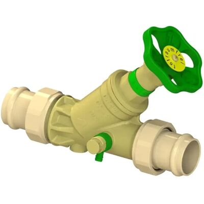 SCHLÖSSER ARMATUREN Js Válvula Kfr, Con Conexión De Prensa (rosca Macho) Multi, Con Vaciado, Con Husillo No Ascendente, Dn32, Diámetro De Prensa 35mm, Con Certificación Dvgw, 0016873500001 SCHLÖSSER ARMATUREN Js Válvula Kfr, Con Conexión De Prensa (rosca Macho) Multi, Con Vaciado, Con Husillo No Ascendente, Dn32, Diámetro De Prensa 35mm, Con Certificación Dvgw, 0016873500001