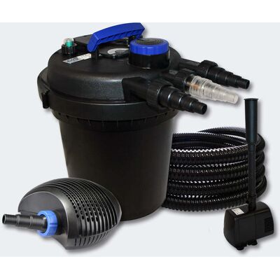 HELLOSHOP26 Kit Filtración Piscina Presión 6000l 11 Watts Uvc 10 Watts Bomba Tubería Fuente HELLOSHOP26 Kit Filtración Piscina Presión 6000l 11 Watts Uvc 10 Watts Bomba Tubería Fuente