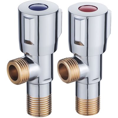 TREETALK Rubinetto Triangolare In Rame Per Caldaie Ad Acqua Calda E Fredda, 1 Ingresso, 2 Uscite, Rubinetto A 4 Vie Per Acqua Sanitaria. TREETALK Rubinetto Triangolare In Rame Per Caldaie Ad Acqua Calda E Fredda, 1 Ingresso, 2 Uscite, Rubinetto A 4 Vie Per Acqua Sanitaria.