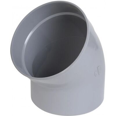 NICOLL Modelo 200 Codo en PVC 45° - Conexión de tubos NICOLL Modelo 200 Codo en PVC 45° - Conexión de tubos