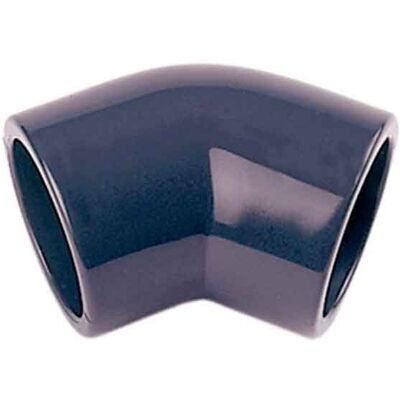 HIDROTEN Modelo 200 Codo Hembra 45° de PVC - Accesorios de fontanería HIDROTEN Modelo 200 Codo Hembra 45° de PVC - Accesorios de fontanería
