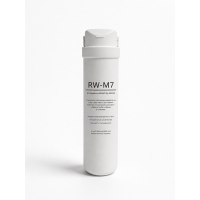 Viesta® Rw-m7 Membrana Ro Original Para Rw235 Filtro Agua Ósmosis Inversa Etapa 2 Clase 600gpd 2.271 L/día 0,0001 Μm Cambio Sin Herramientas 12–36 Meses Viesta® Rw-m7 Membrana Ro Original Para Rw235 Filtro Agua Ósmosis Inversa Etapa 2 Clase 600gpd 2.271 L/día 0,0001 Μm Cambio Sin Herramientas 12–36 Meses