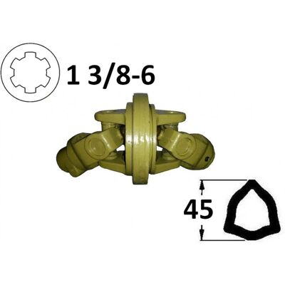 AMA Junta Homocinética Completa Para Tubo De 45 Mm 38220 AMA Junta Homocinética Completa Para Tubo De 45 Mm 38220