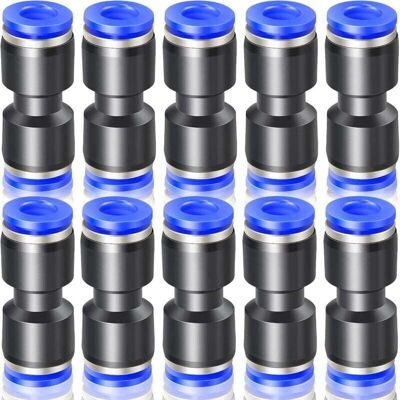 OEM Conectores Neumáticos Azules De Ajuste A Presión, 10 Mm De Diámetro Exterior (pu-10) - Crezuo OEM Conectores Neumáticos Azules De Ajuste A Presión, 10 Mm De Diámetro Exterior (pu-10) - Crezuo