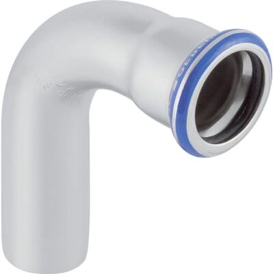 Geberit Mapress Acero Inoxidable Codo Con Extremo De Inserción, Dn 50, Dø 54 Mm, 36177 Geberit Mapress Acero Inoxidable Codo Con Extremo De Inserción, Dn 50, Dø 54 Mm, 36177