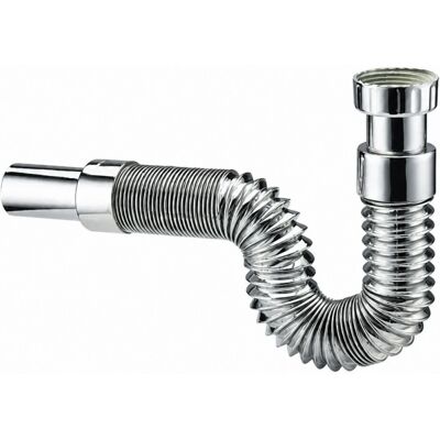Valentin - Tuerca De Acoplamiento Flexible Moduloflex 33x42, Macho 32mm, 350 A 800mm Cromo Valentin - Tuerca De Acoplamiento Flexible Moduloflex 33x42, Macho 32mm, 350 A 800mm Cromo