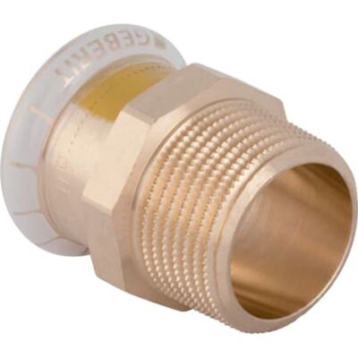 Geberit Mapress Cobre Transición Con Rosca Macho (gas), Dn 50, Dø 54 Mm, 34674 Geberit Mapress Cobre Transición Con Rosca Macho (gas), Dn 50, Dø 54 Mm, 34674