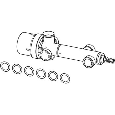 Uponor Combi Port Gen Regulador Pm Dw Tuerca Ciega De 3 Vías 3/4", 1116234 Uponor Combi Port Gen Regulador Pm Dw Tuerca Ciega De 3 Vías 3/4", 1116234